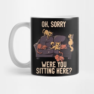 Sorry, Were You Sitting Here? Funny Cute Gift Mug